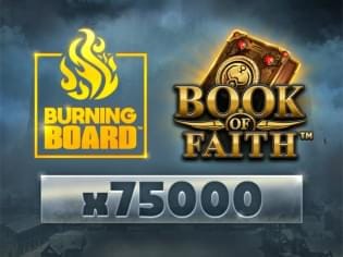 Book of Faith™ Burning Board™ game cover
